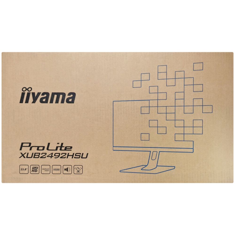 IIYAMA οθόνη ProLite XUB2492HSU, IPS-LED, 23.8", 1920x1080, VGA/HDMI/DisplayPort, μαύρη - Image 7