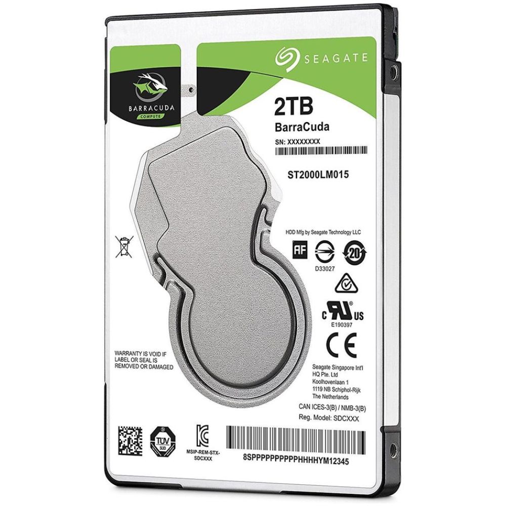 Εσωτερικός Σκληρός Δίσκος SEAGATE 2.5'' 2TB Sata III Barracuda (ST2000LM015) (SEAST2000LM015)