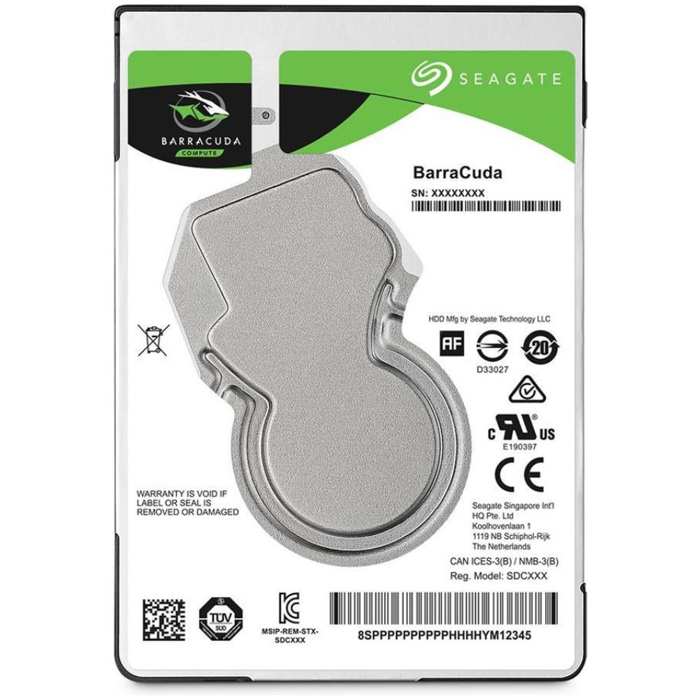 Εσωτερικός Σκληρός Δίσκος SEAGATE 2.5'' 1TB Sata III Barracuda (ST1000LM048) (SEAST1000LM048)