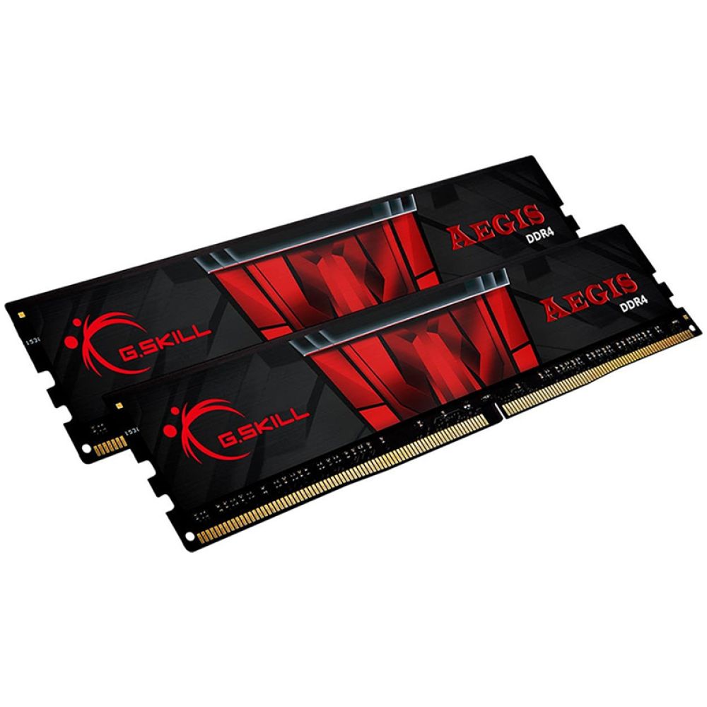 G.Skill RAM Aegis DDR4 3000MHz 32GB Kit (2x16GB) (F4-3000C16D-32GISB) (GSKF43000C16D32GISB)