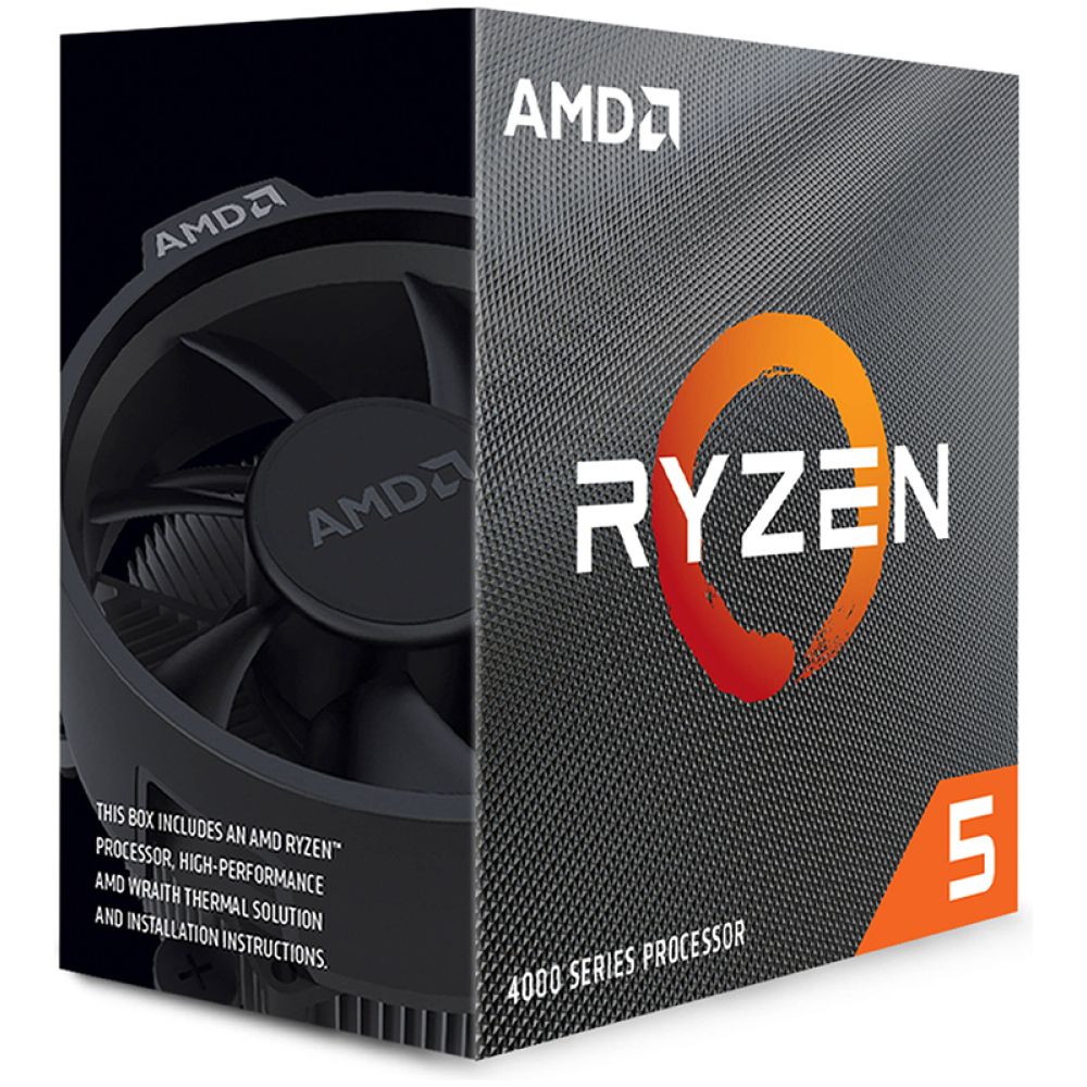 Επεξεργαστής AMD RYZEN 5 4500 Box AM4 (3.6Hz) with Wraith Spire cooler (100-100000644BOX) (AMDRYZ5-4500)