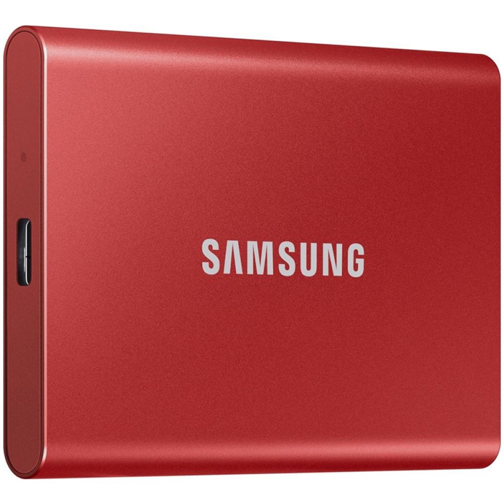 Samsung Portable SSD T7 USB 3.2 500GB Metallic Red (MU-PC500R/WW) (SAMMU-PC500R)