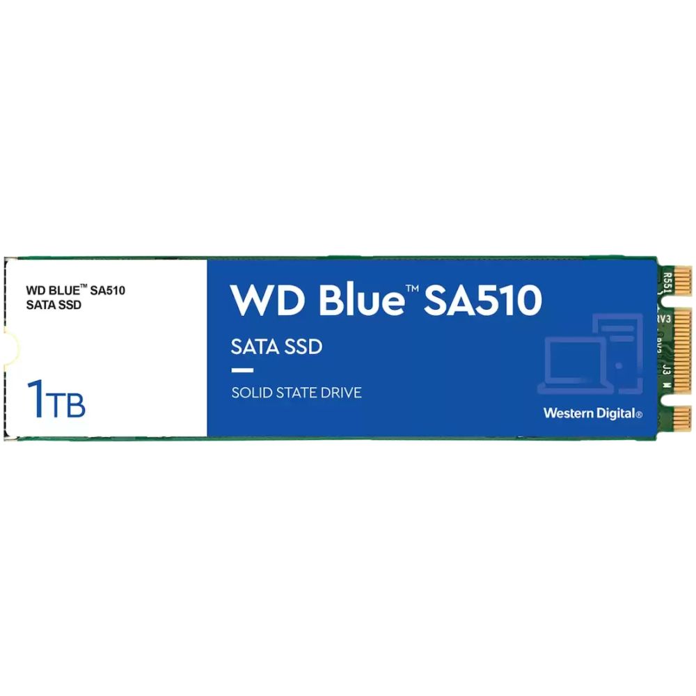 Western Digital Blue SA510 SATA SSD 1TB M.2 2280 (WDS100T3B0B)