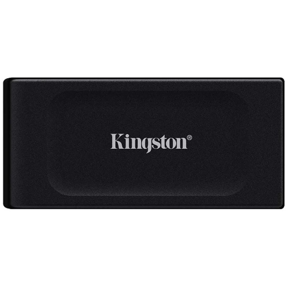 Kingston XS1000 USB-C Εξωτερικός SSD 2TB 1.8" Black (SXS1000/2000G) (KINSXS1000-2000G)