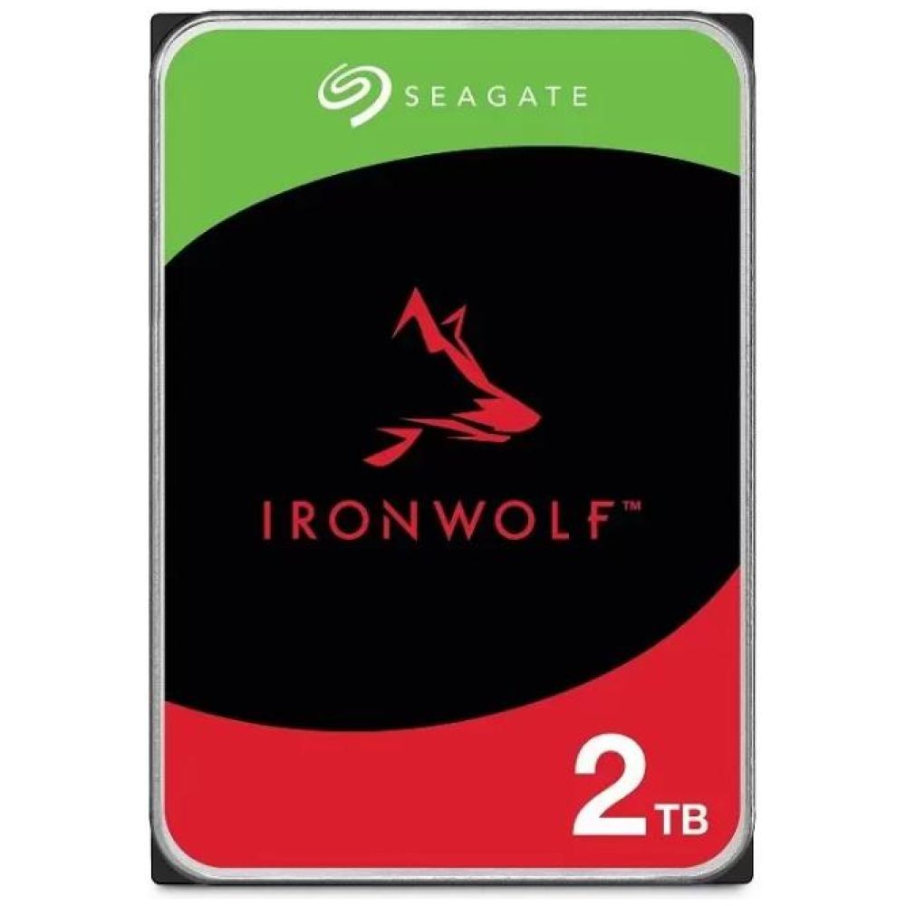 Seagate Ironwolf 2TB HDD Σκληρός Δίσκος 3.5" SATA III 5900rpm με 256MB Cache για NAS (ST2000VN003) (SEAST2000VN003)