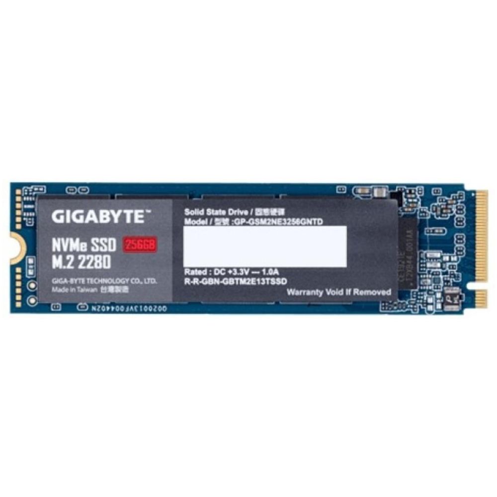 Gigabyte NVMe SSD 256GB M.2 PCI Express 3.0 (GP-GSM2NE3256GNTD)