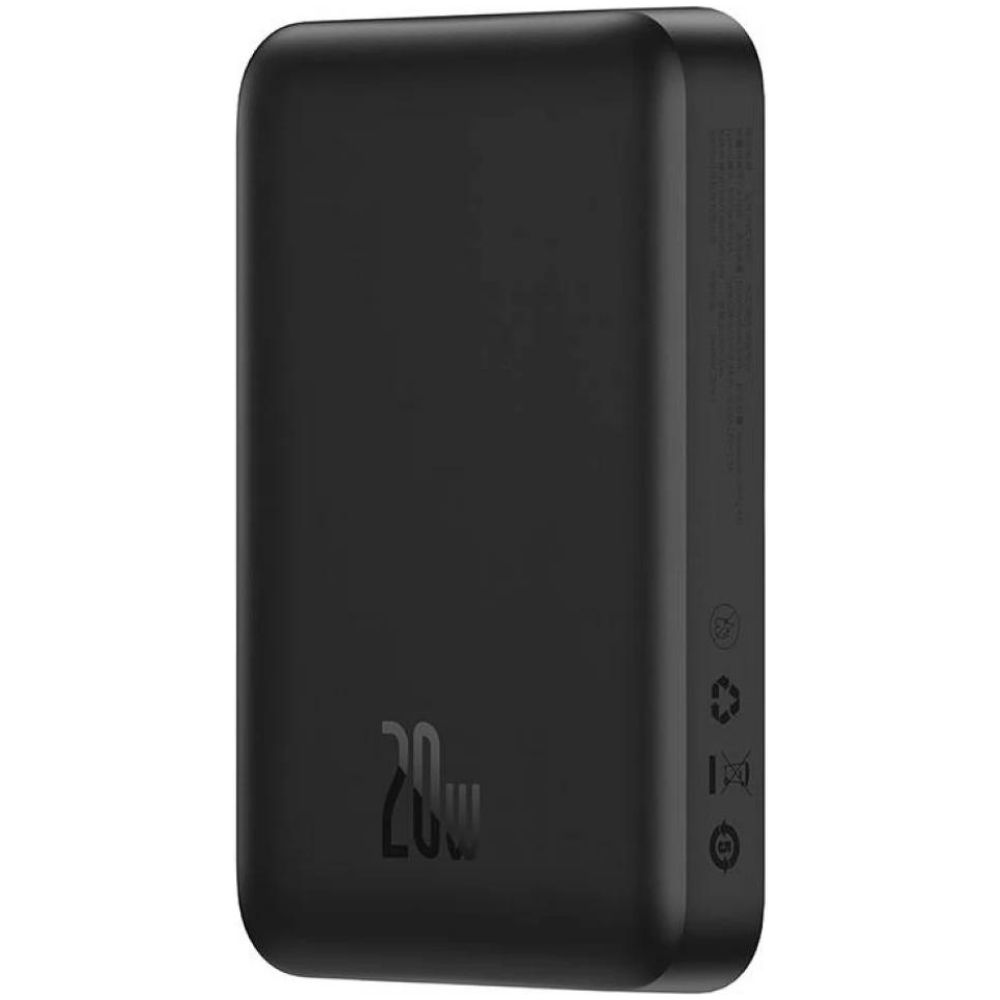 Baseus Magnetic Mini Overseas Edition MagSafe Power Bank 10000mAh 20W Black (PPCX070001) (BASPPCX070001)