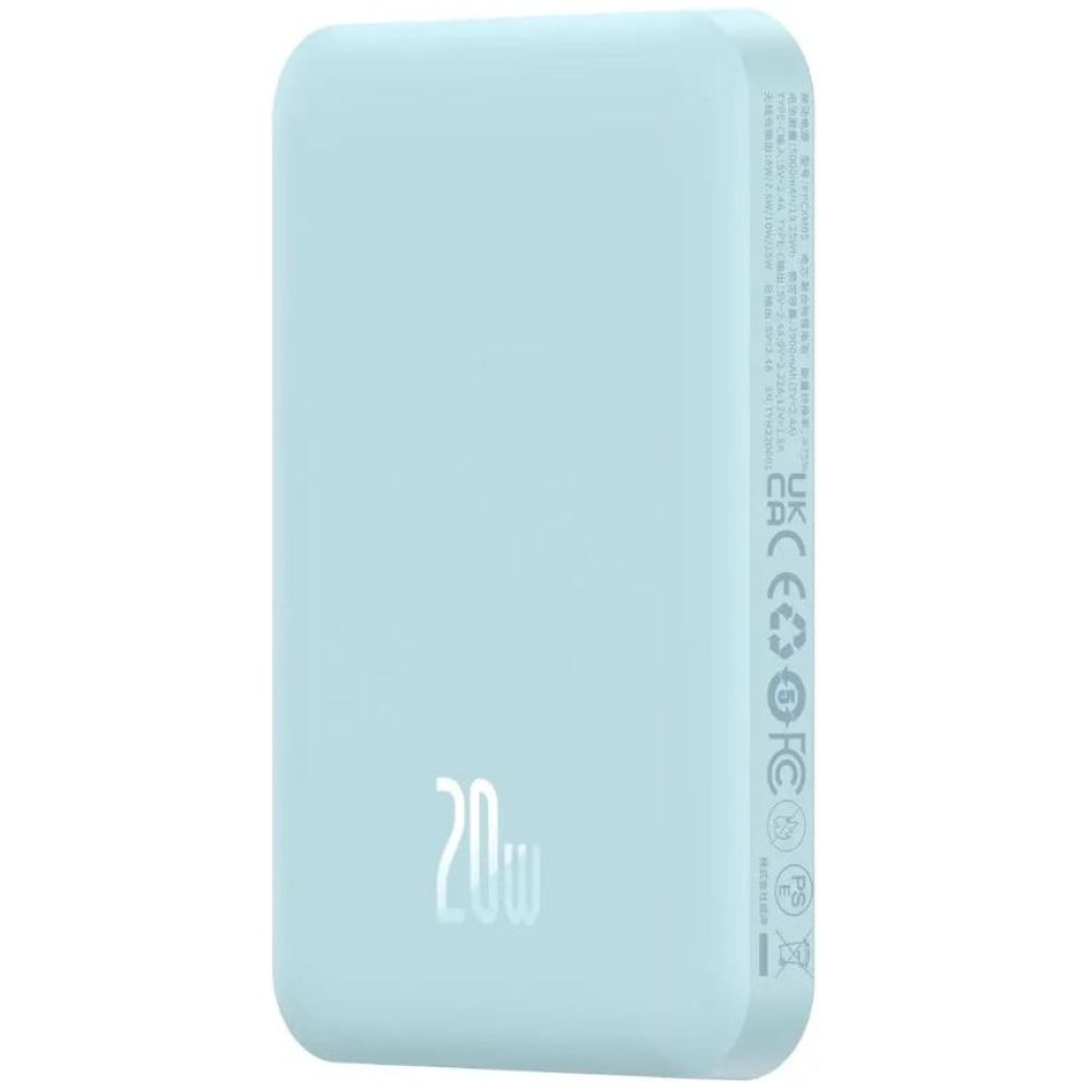 Baseus Magnetic Mini Powerbank 5000mAh 20W (blue) (P10022107313-00) (BASP10022107313-00)