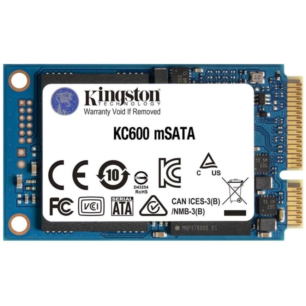 Kingston Δίσκος SSD KC600 256GB mSATA (SKC600MS/256G) (KINSKC600MS/256G)