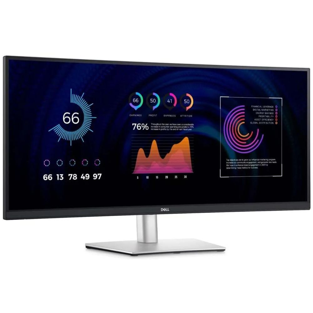 DELL P3424WE 4K Curved IPS Monitor 34" (210-BGTY) (DELP3424WE)