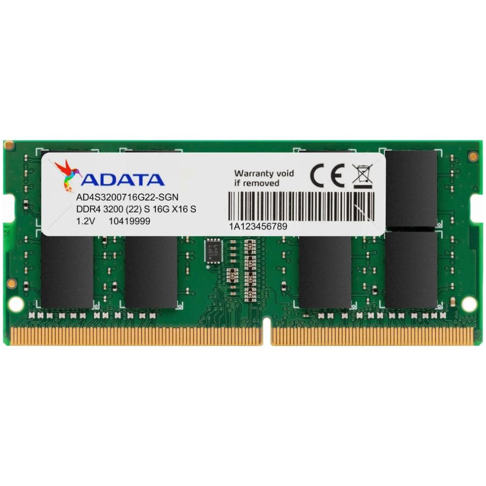 Adata Premier DDR4 3200 Sodim 8GB Cl22 St (AD4S32008G22-SGN)