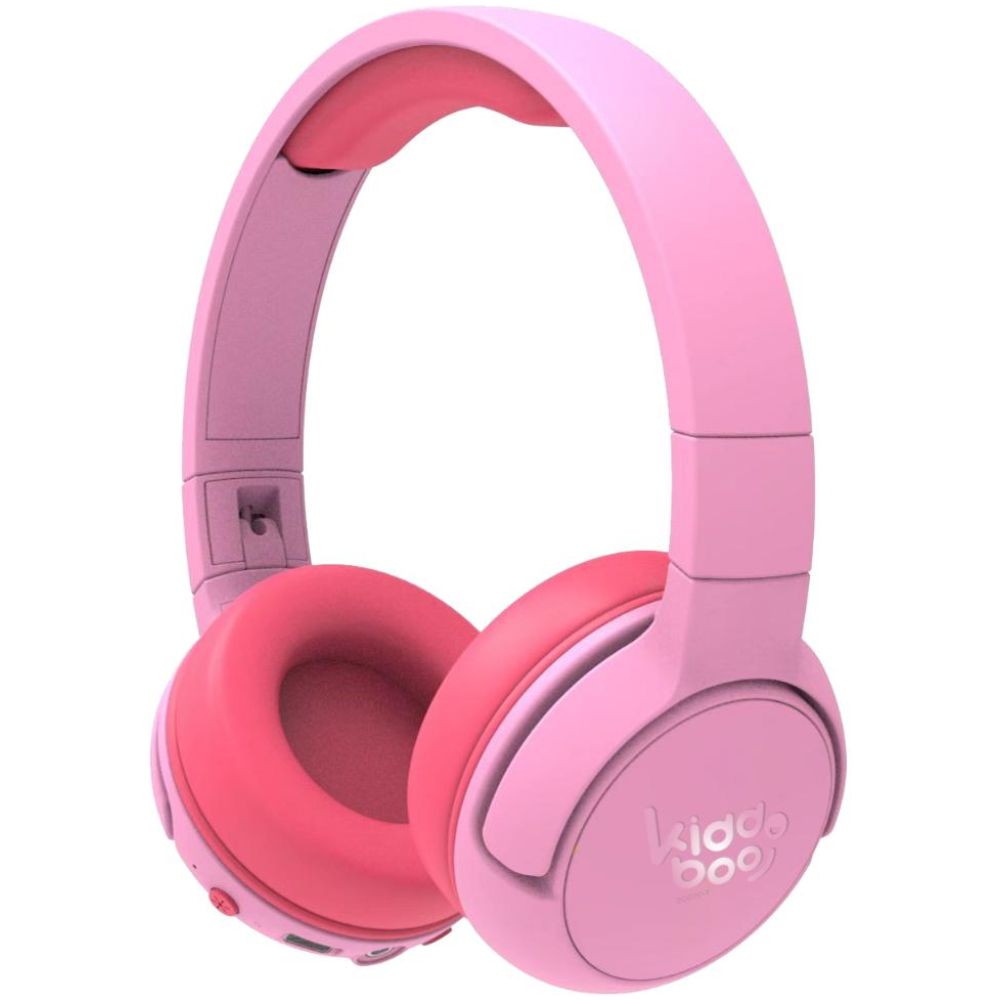 Kiddoboo Bluetooth Headphones Flamingo Pink (KBHB02-PNK)