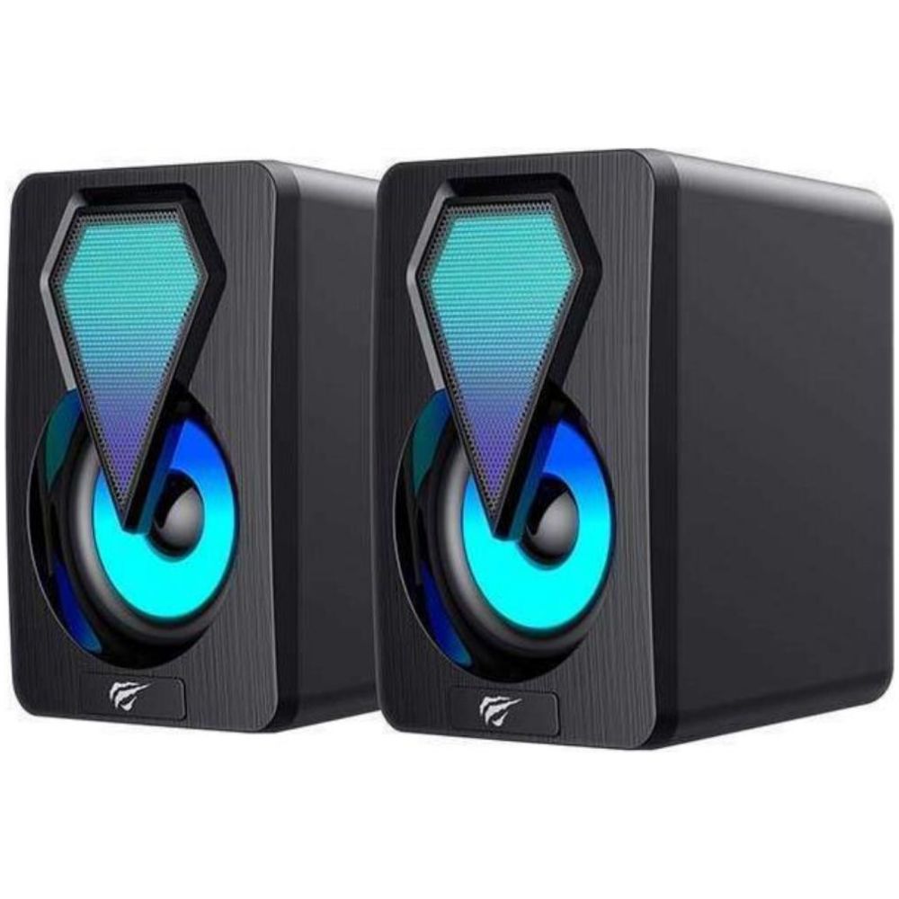 Havit Computer Speakers SK210mini Pro 2.0 RGB Black (SK210MINI PRO) (HAVSK210MINI-PRO)