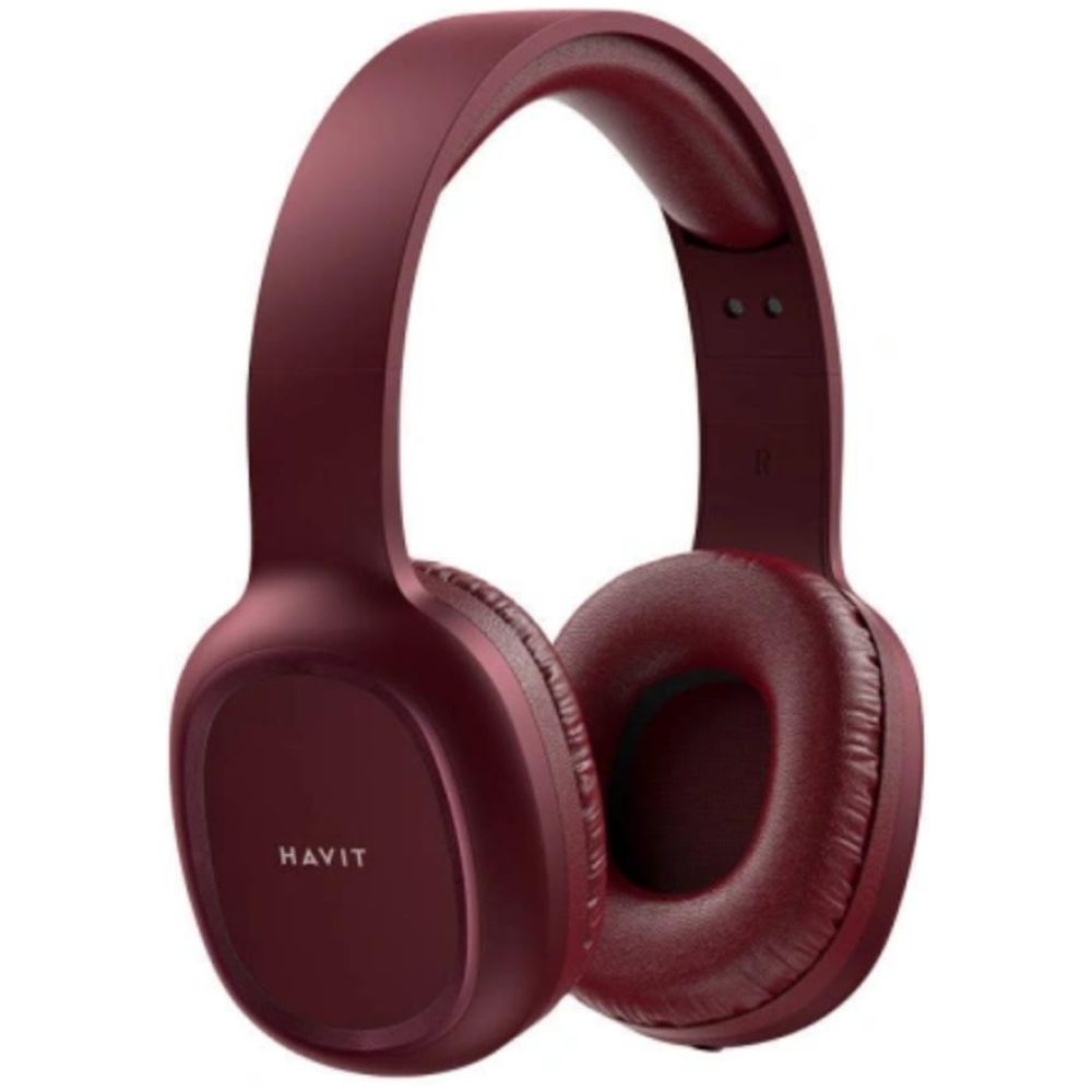 Havit H2590BT Pro Wireless Bluetooth Headphones Red (H2590BT PRO RED) (HAVH2590BT-PRO-RED)