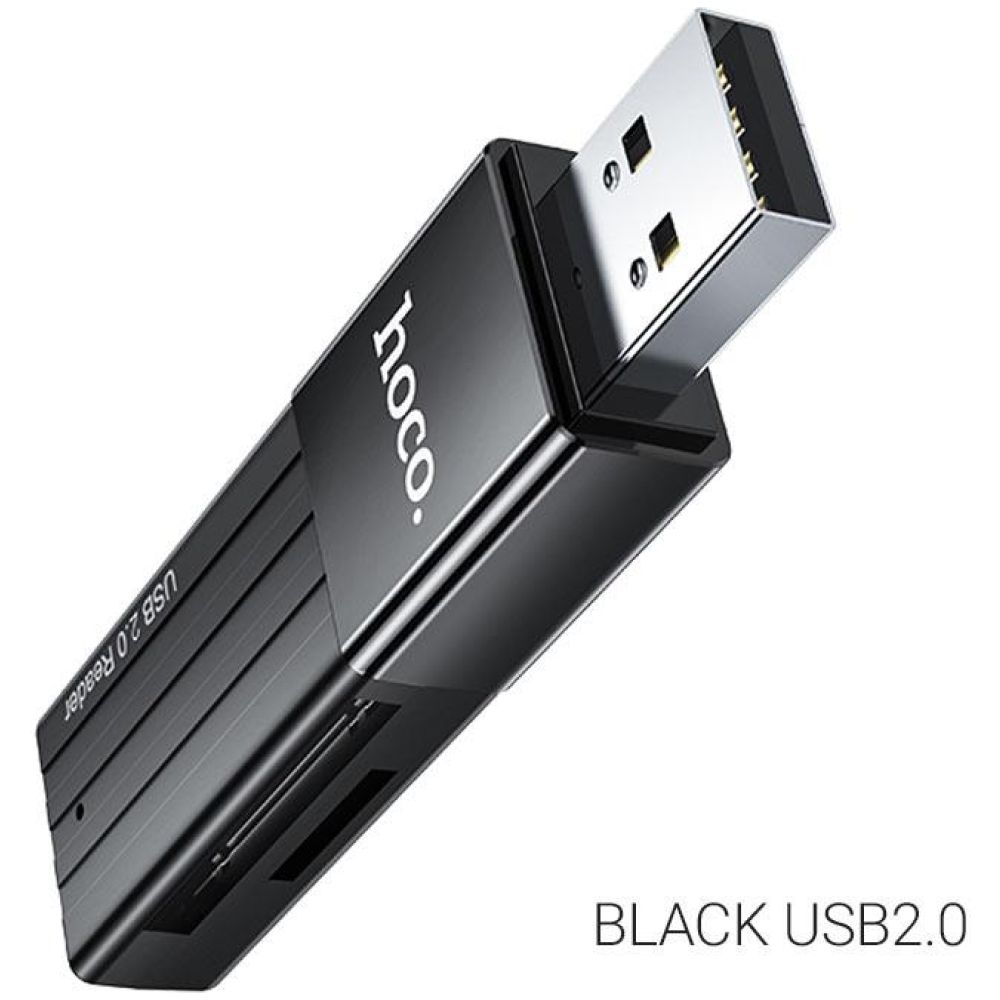 HOCO HB20 MINDFUL 2-IN-1CARD READER(USB2.0) - Image 2