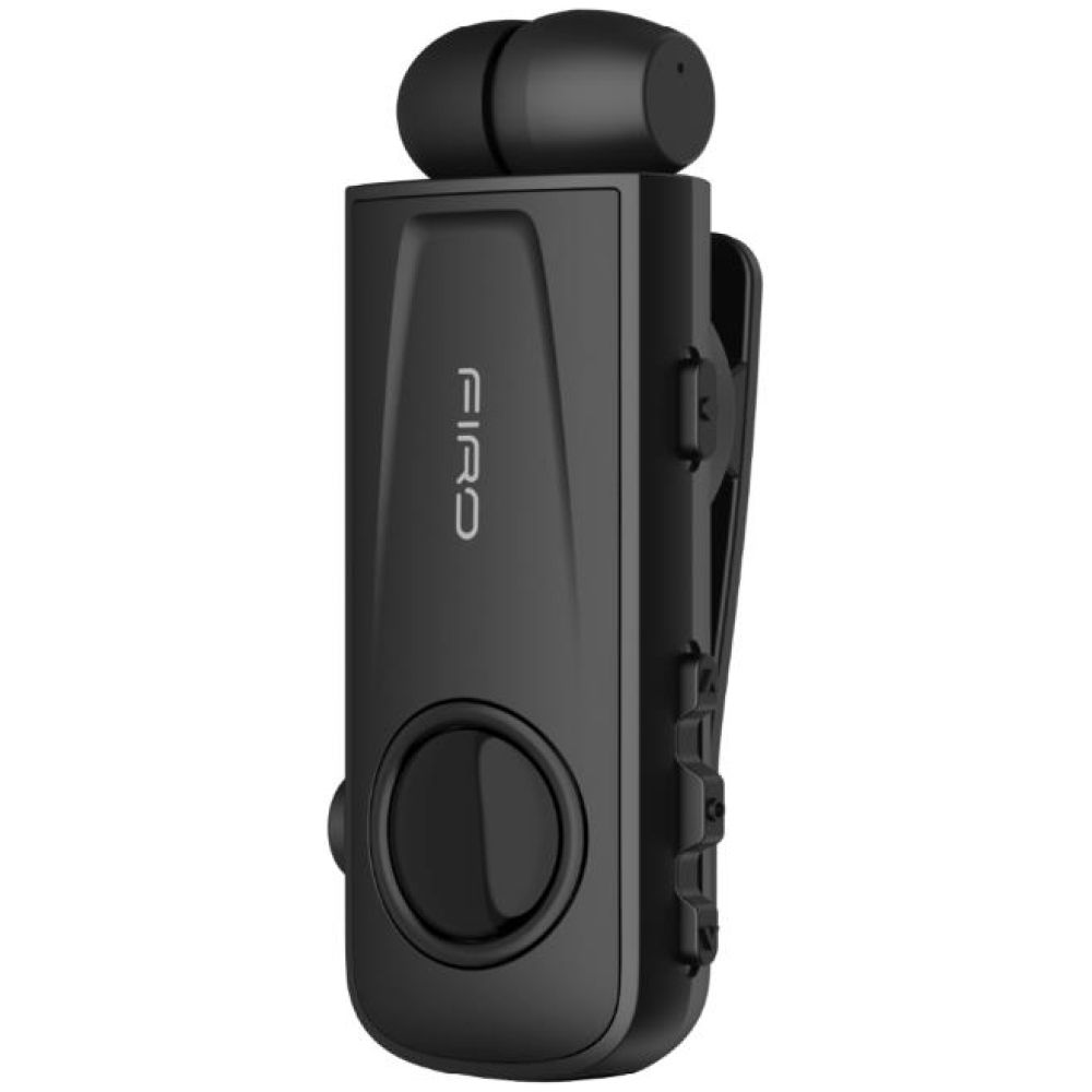 FIRO H17 BUSINESS BLUETOOTH RETRACTABLE EARPHONE ΜΕ ΟΘΟΝΗ, ΜΑΥΡΟ