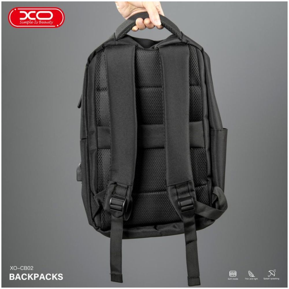 XO CB02 15.6-INCH ΑΔΙΑΒΡΟΧΗ ΤΣΑΝΤΑ BACKPACK ΓΙΑ ΛΑΠΤΟΠ - Image 6