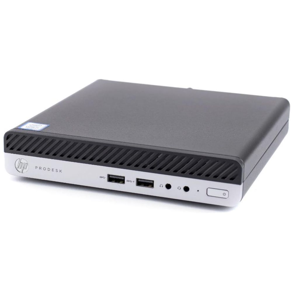 REF HP ELITEDESK 400 G4 MINI PC, i5 8500T, 8GB DDR4, 256GB SSD NVME - GRADE A - Image 2