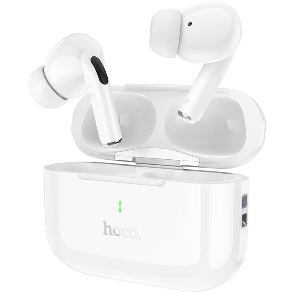 HOCO EW59 ΑΚΟΥΣΤΙΚΑ BLUETOOTH, TRUE WIRELESS, ΛΕΥΚΟ