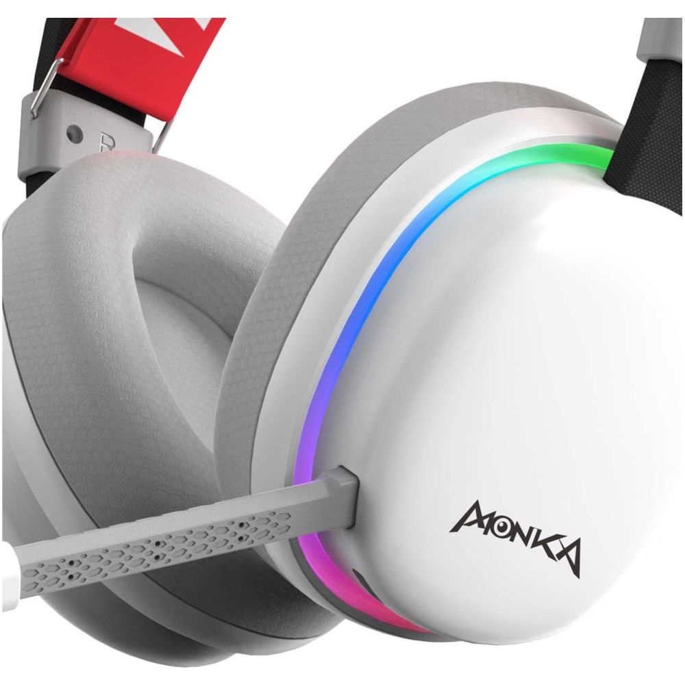 MARVO MONKA ECHO HG9069W ΑΣΥΡΜΑΤA ΑΚΟΥΣΤΙΚA GAMING, PS4 , PS5 - Image 3