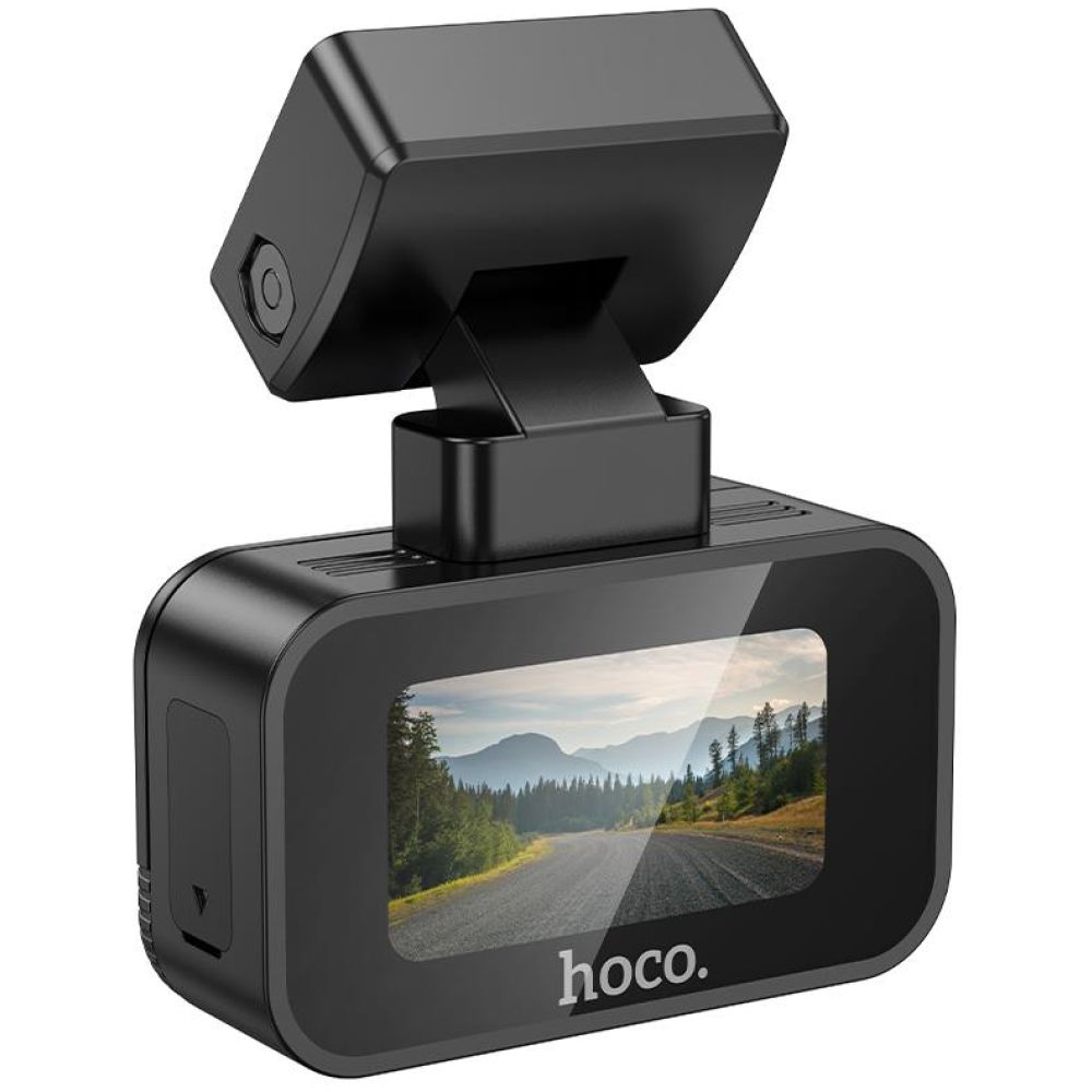 HOCO DV10 VIDEO RECORDER MINI SCREEN DASHCAM, ΜΑΥΡΗ - Image 2