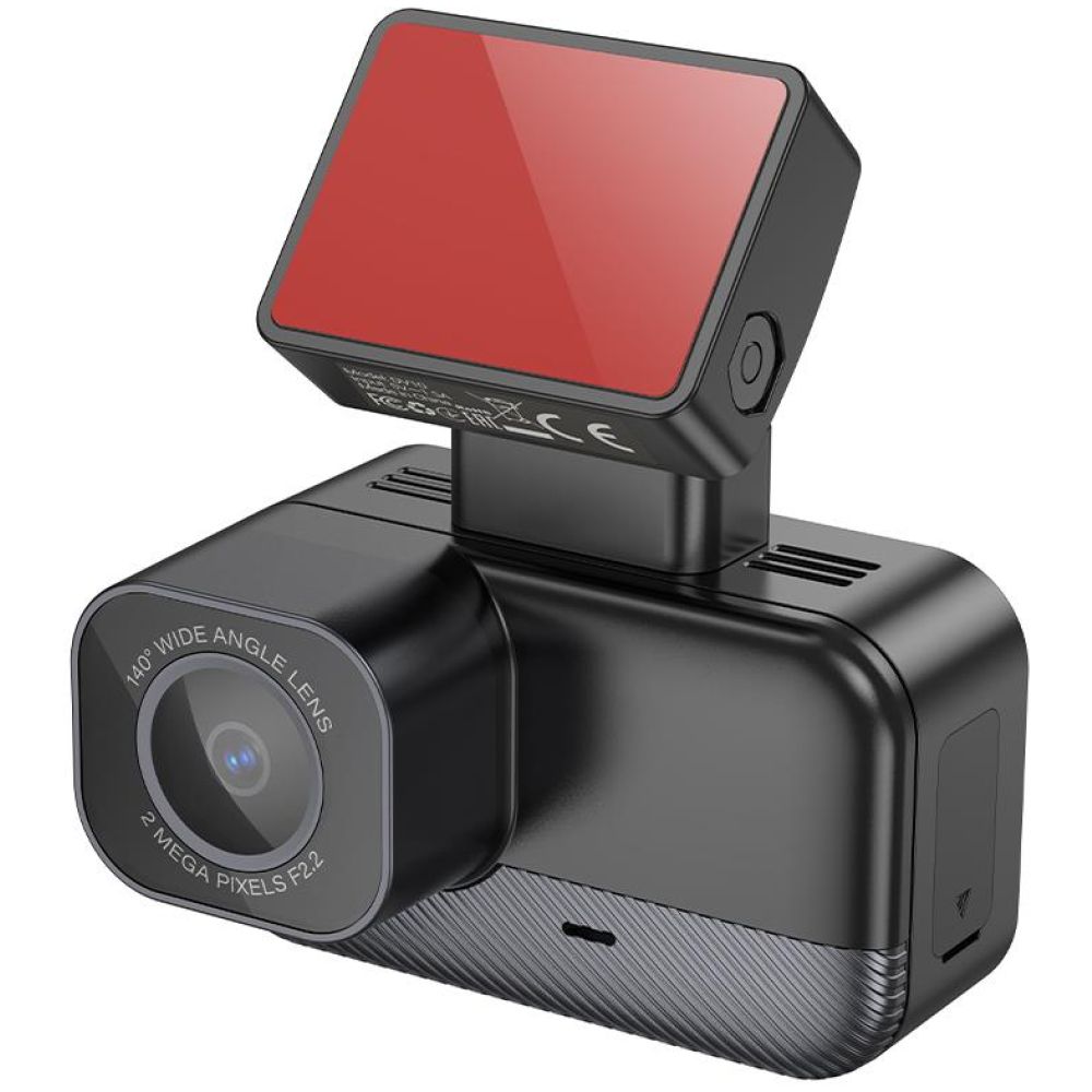 HOCO DV10 VIDEO RECORDER MINI SCREEN DASHCAM, ΜΑΥΡΗ - Image 3