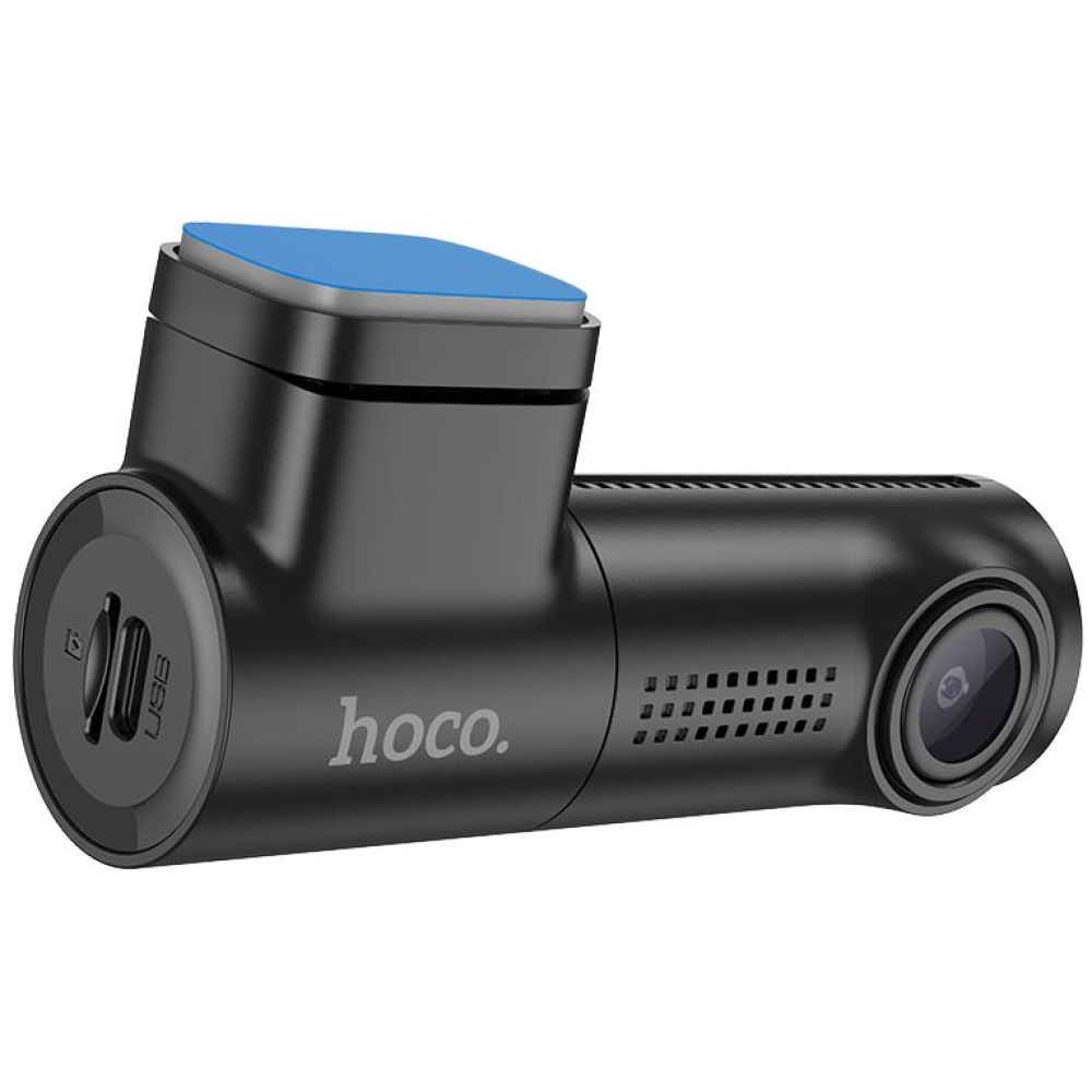 HOCO DV1 DRIVING RECORDER, ΜΑΥΡΟΣ - Image 2