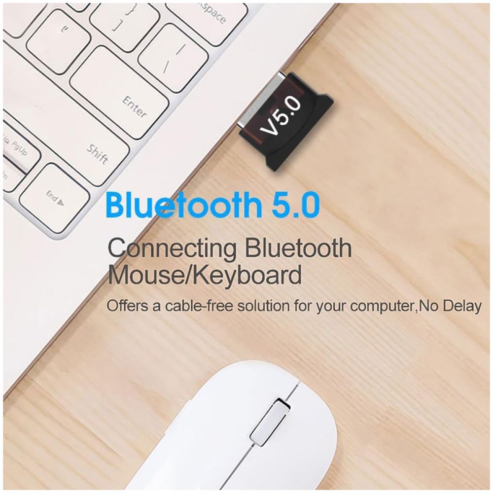 USB αντάπτορας Bluetooth 5.0 AK325A, μαύρος - Image 2