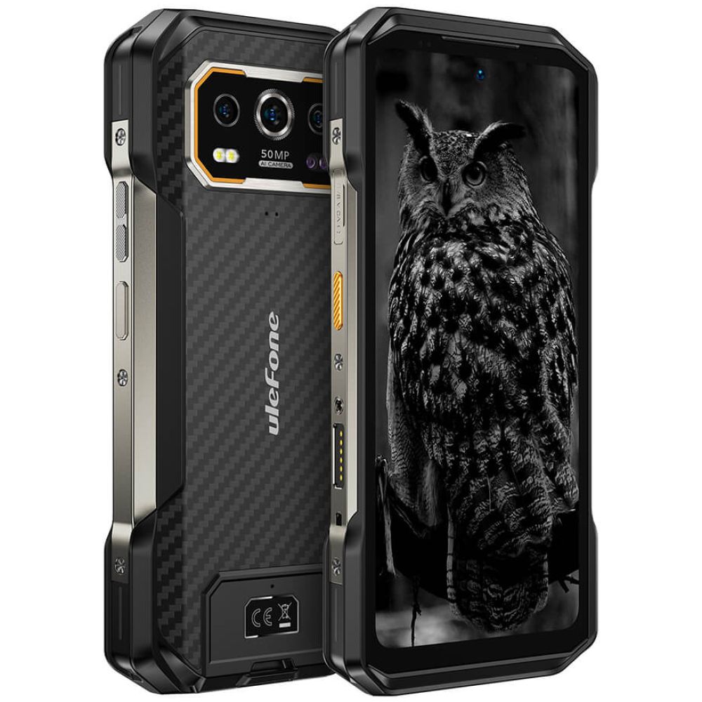 ULEFONE smartphone Armor 27, 6.78", 12/256GB, 10600mAh, IP68/IP69K, μαύρο