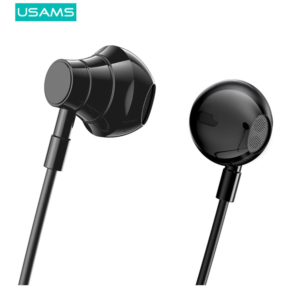 USAMS earphones YQ24 με μαγνήτη, Bluetooth, 130mAh, μαύρα - Image 6