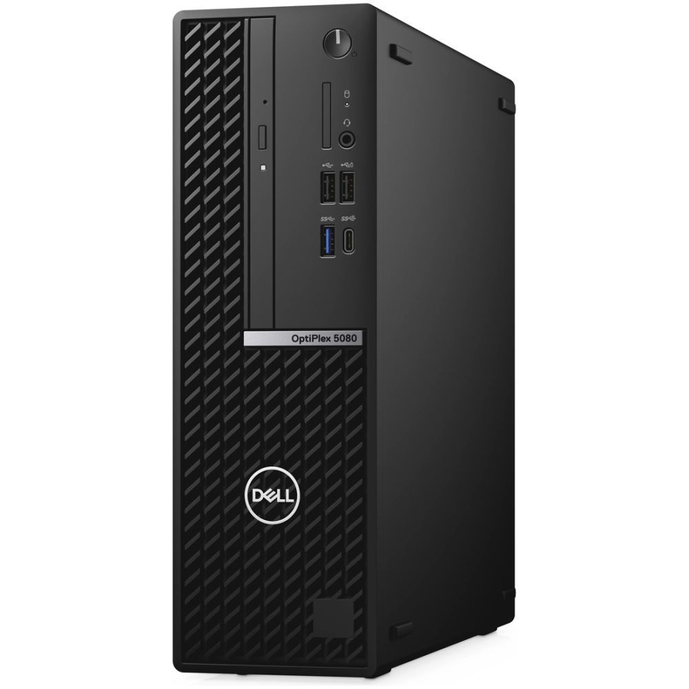 DELL PC OptiPlex 5080 SFF, Factory Refurbished Grade A, i5-10500, 8GB, 256GB SSD, DVD-RW, Windows 10 Pro