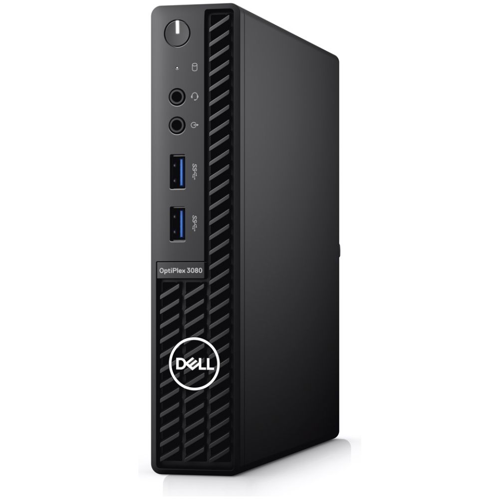 DELL PC OptiPlex 3080 Micro, Factory Refurbished Grade A, i5-10500T, 8GB, 256GB SSD, Windows 10 Pro