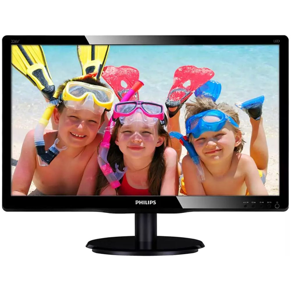 PHILIPS used οθόνη 226V4LSB LED, 21.5" Full HD, VGA/DVI, Grade A