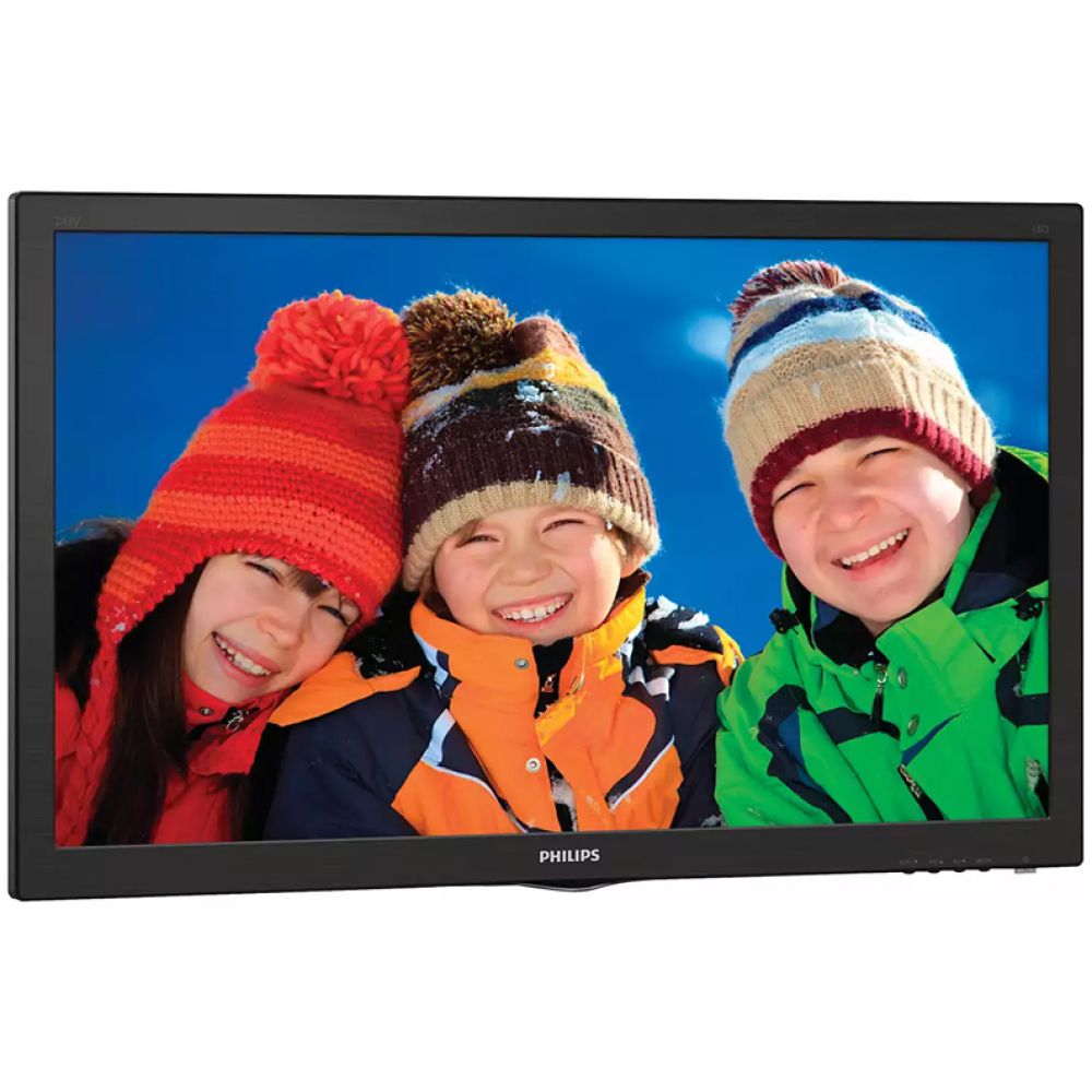 PHILIPS used οθόνη 243V5LSB LCD, 23.6" Full HD, VGA/DVI, χωρίς βάση, Grade B