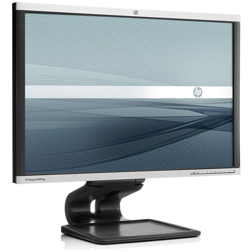 HP used οθόνη LA2405wg LCD, 24" Full HD, VGA/DVI/DisplayPort, Grade A