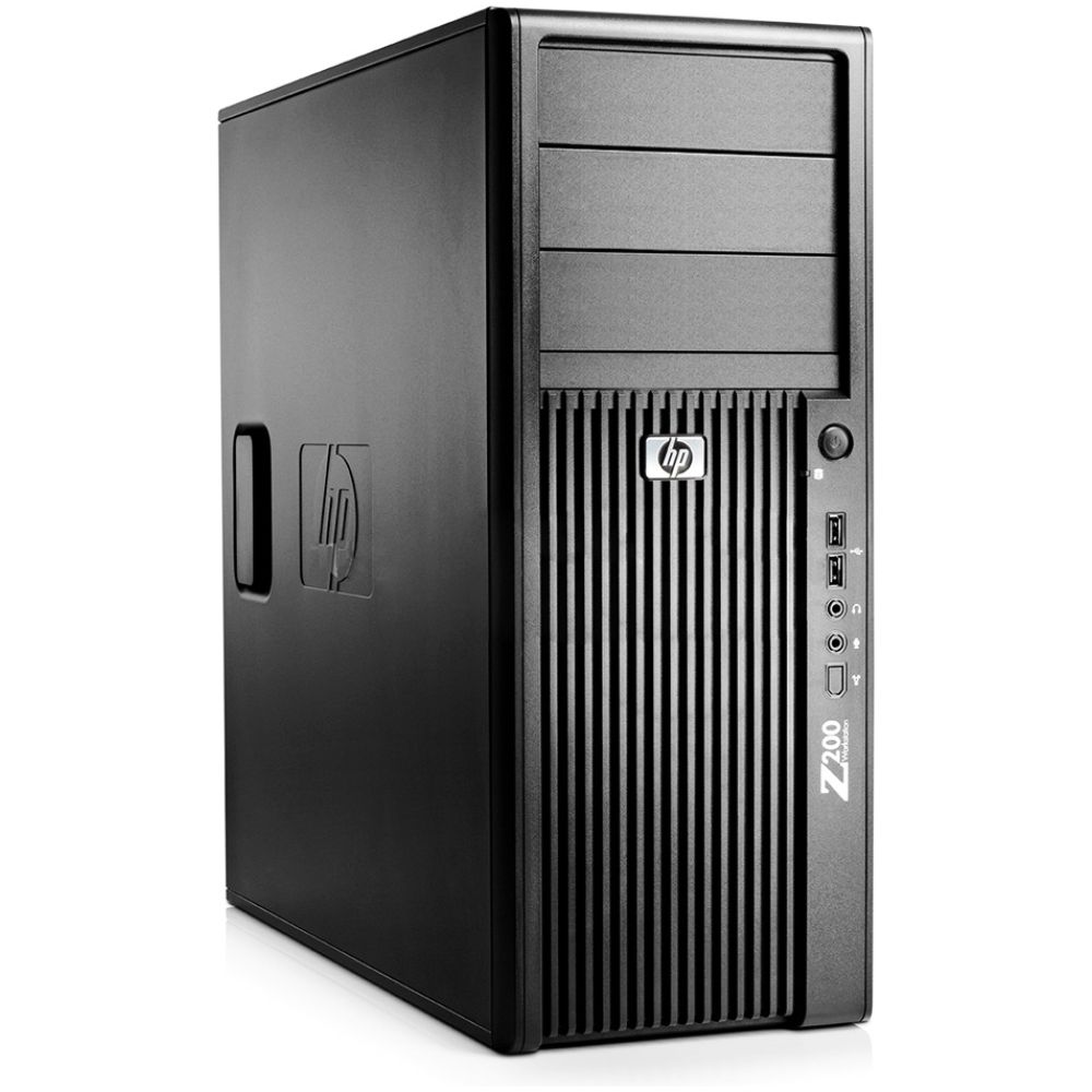 HP Workstation Z200 Tower, Refurbished Grade A Repainted, i7-860, 4GB, 500GB HDD, DVD, Nvidia NVS 300, FreeDOS