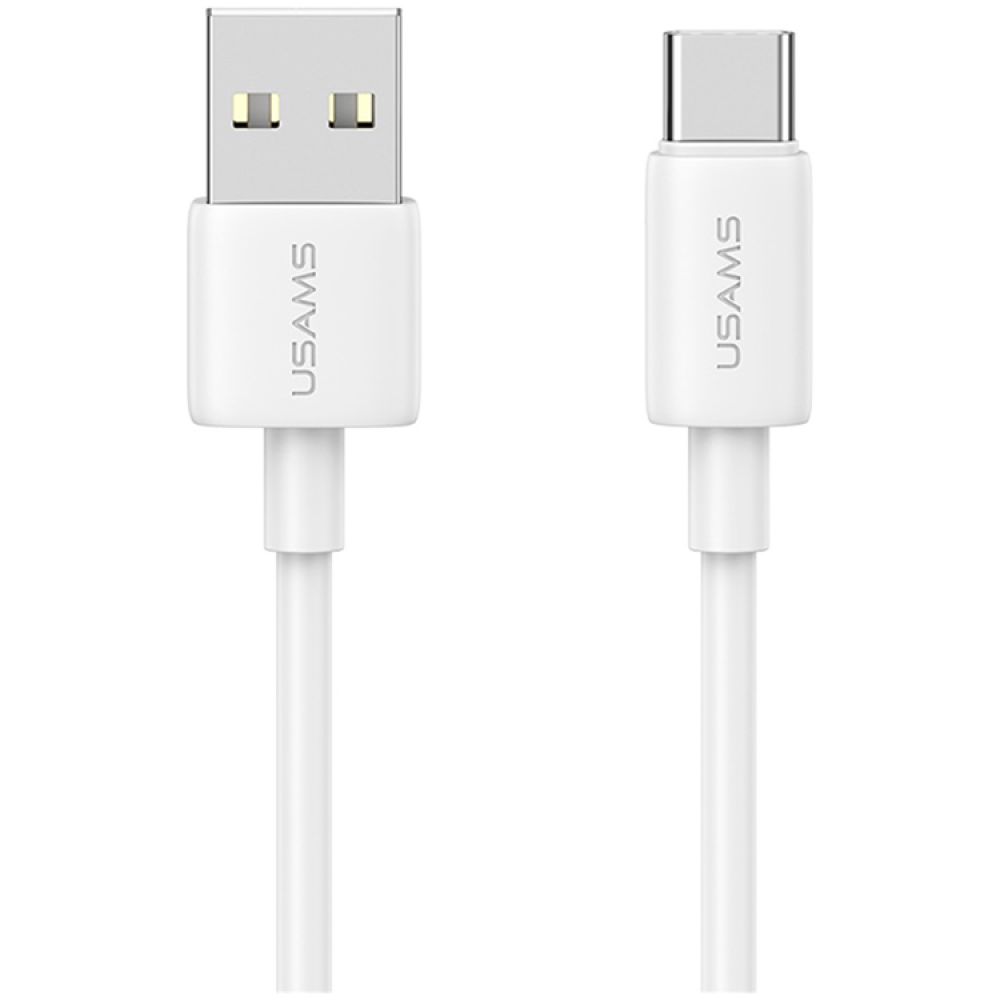 USAMS καλώδιο USB-C σε USB US-SJ708, 18W, 480Mbps, 1m, λευκό