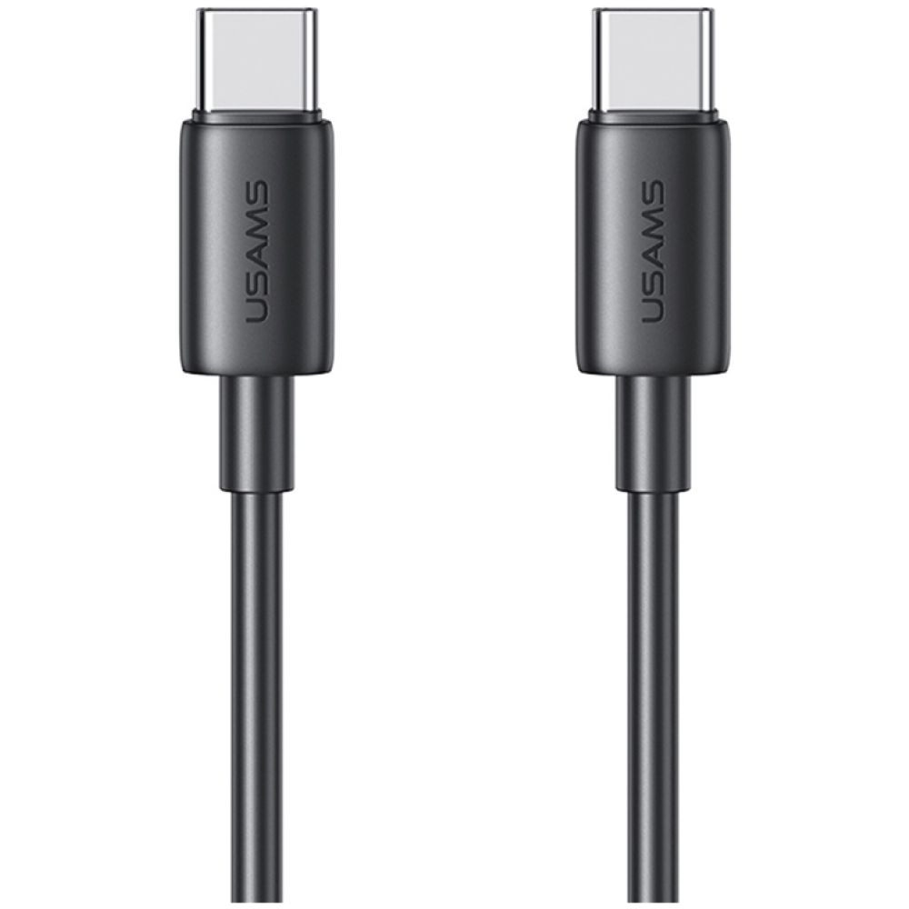 USAMS καλώδιο USB-C US-SJ711, 60W, 480Mbps, 1m, μαύρο