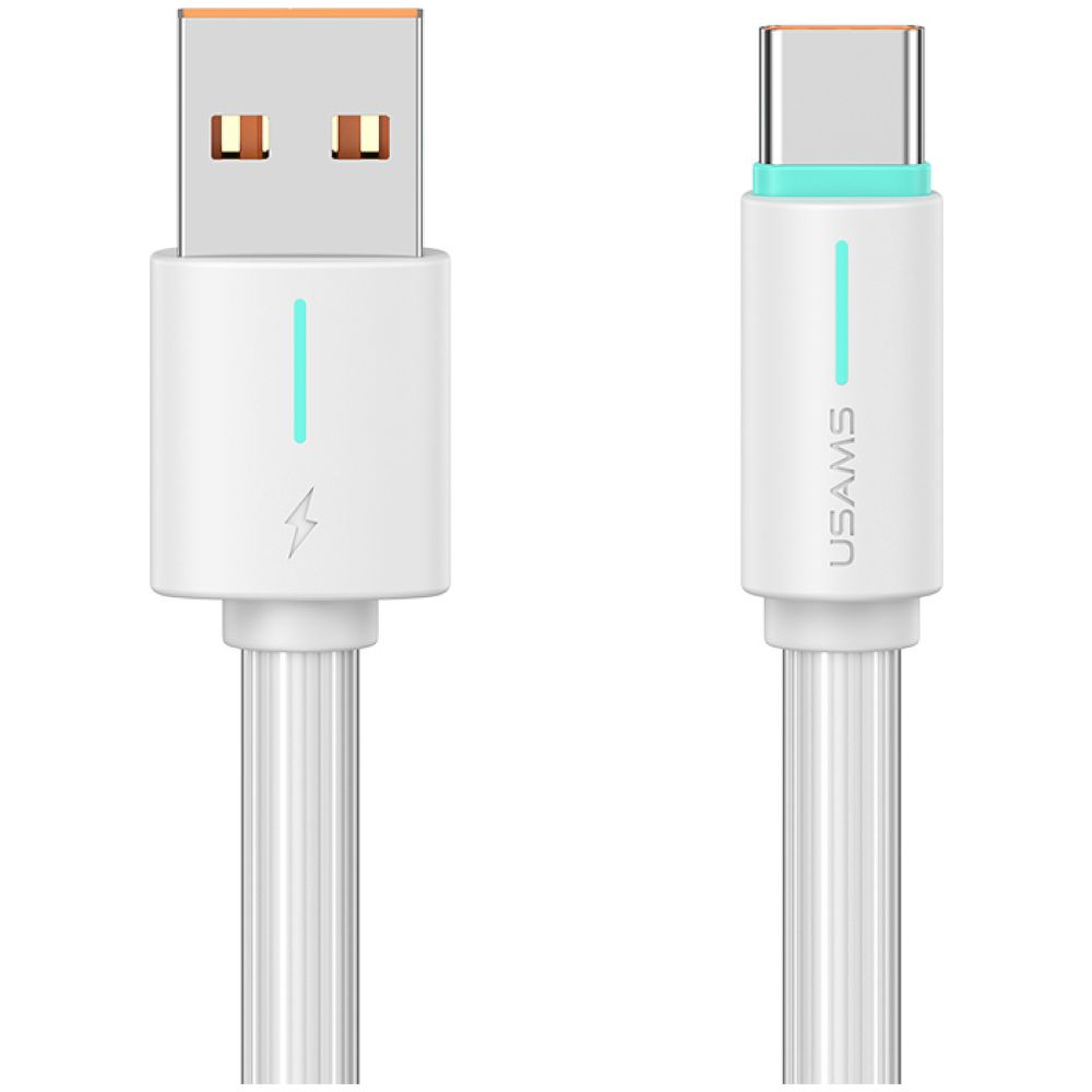 USAMS καλώδιο USB-C σε USB US-SJ732, 18W, 480Mbps, 1m, λευκό