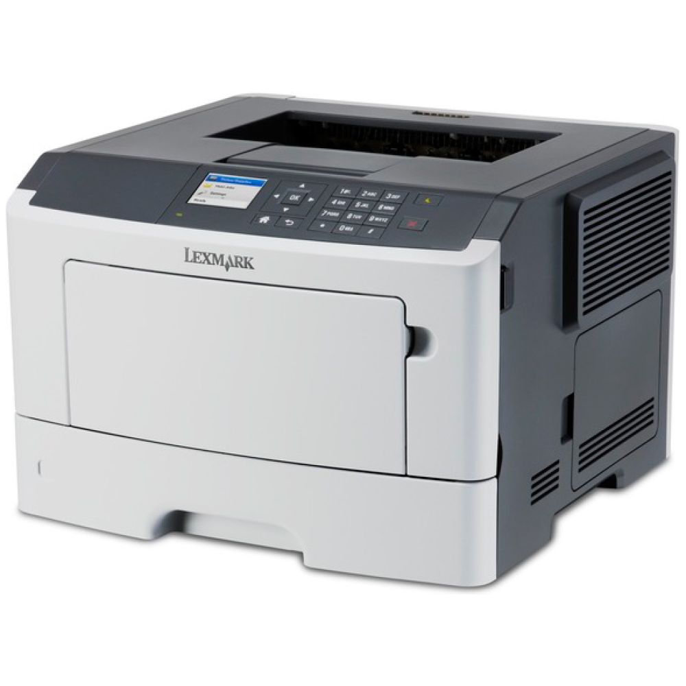 LEXMARK used Printer MS415dn, Laser, monochrome, με toner & drum