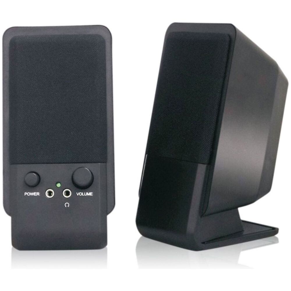 MediaRange Compact desktop Speaker (Black) (MROS352)