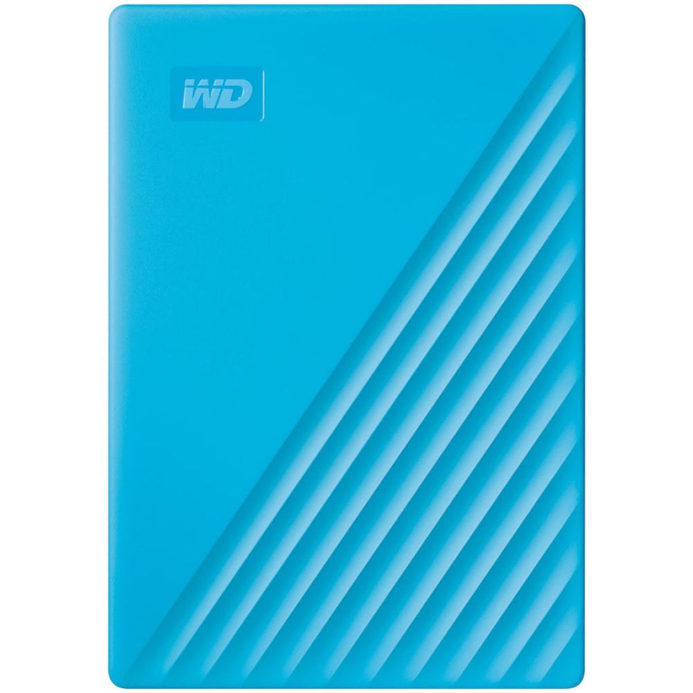 Western Digital My Passport 2TB External USB 3.2 Gen 1 Portable Hard Drive (Blue) (WDBYVG0020BBL-WESN)