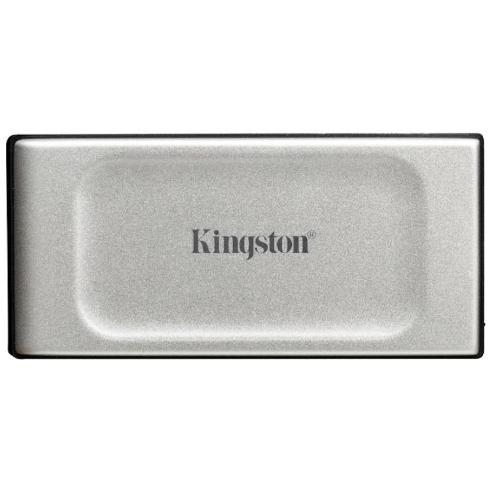 Kingston XS2000 USB-C Εξωτερικός SSD 4TB 1.8" Silver (SXS2000/4000G) (KINSXS2000-4000G)