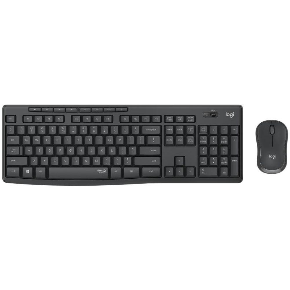 Logitech MK295 Silent Wireless Combo US Graphite (920-009800) (LOGMK295GPH)