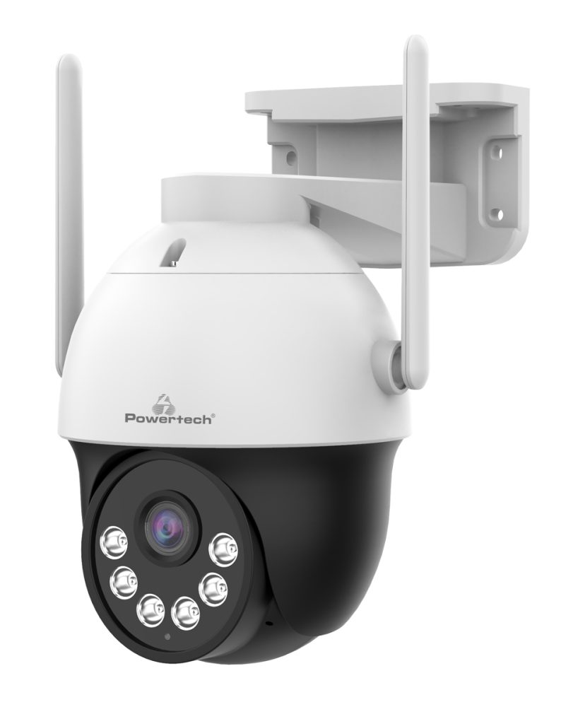 POWERTECH smart κάμερα PT-1339, 3MP, WiFi, PTZ, SD, IP66