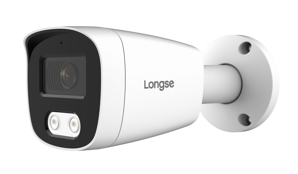 LONGSE IP κάμερα BMSCFG400WH με μικρόφωνο, 4MP, 2.8mm, αδιάβροχη IP67, PoE