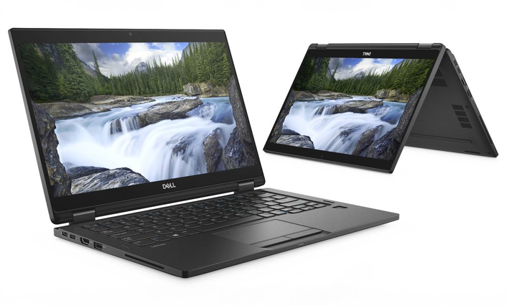 DELL Laptop Latitude 7390 2 IN 1, Grade C, i7-8650U, 16/256GB M.2, 13.3", Cam, UHD Graphics 620, FreeDOS