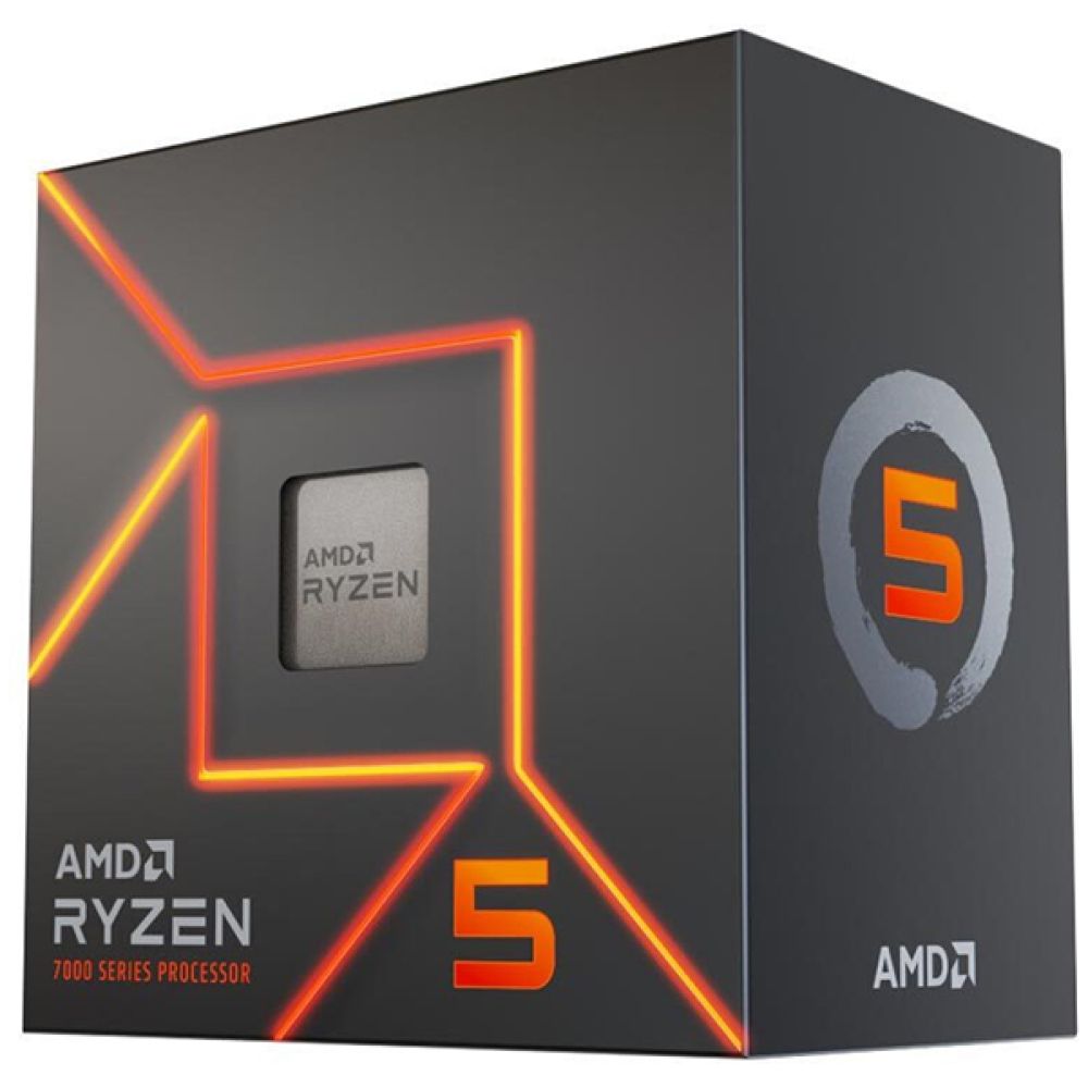 Επεξεργαστής AMD Ryzen 5 7600 Box AM5 (3.8GHz) (100-100001015BOX) (AMDRYZ5-7600)