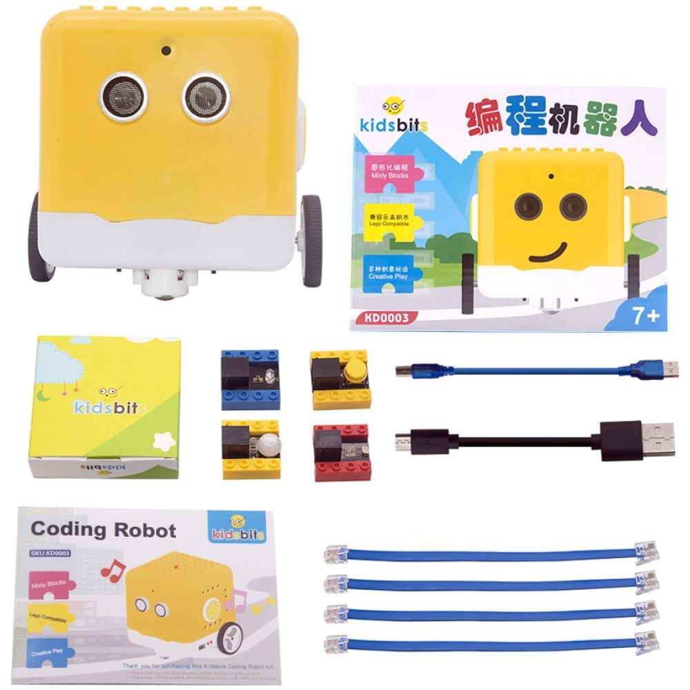 KEYESTUDIO Kidsbits Coding Robot KD0003 για Arduino, συμβατό με LEGO - Image 7