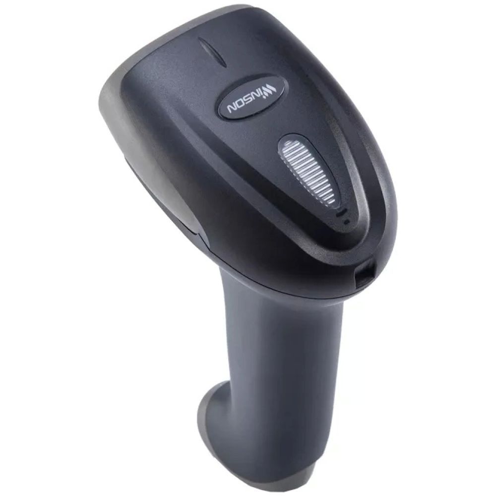 WINSON barcode scanner 1D/2D WNI-6712, ασύρματη/ενσύρματη σύνδεση, μαύρο - Image 2